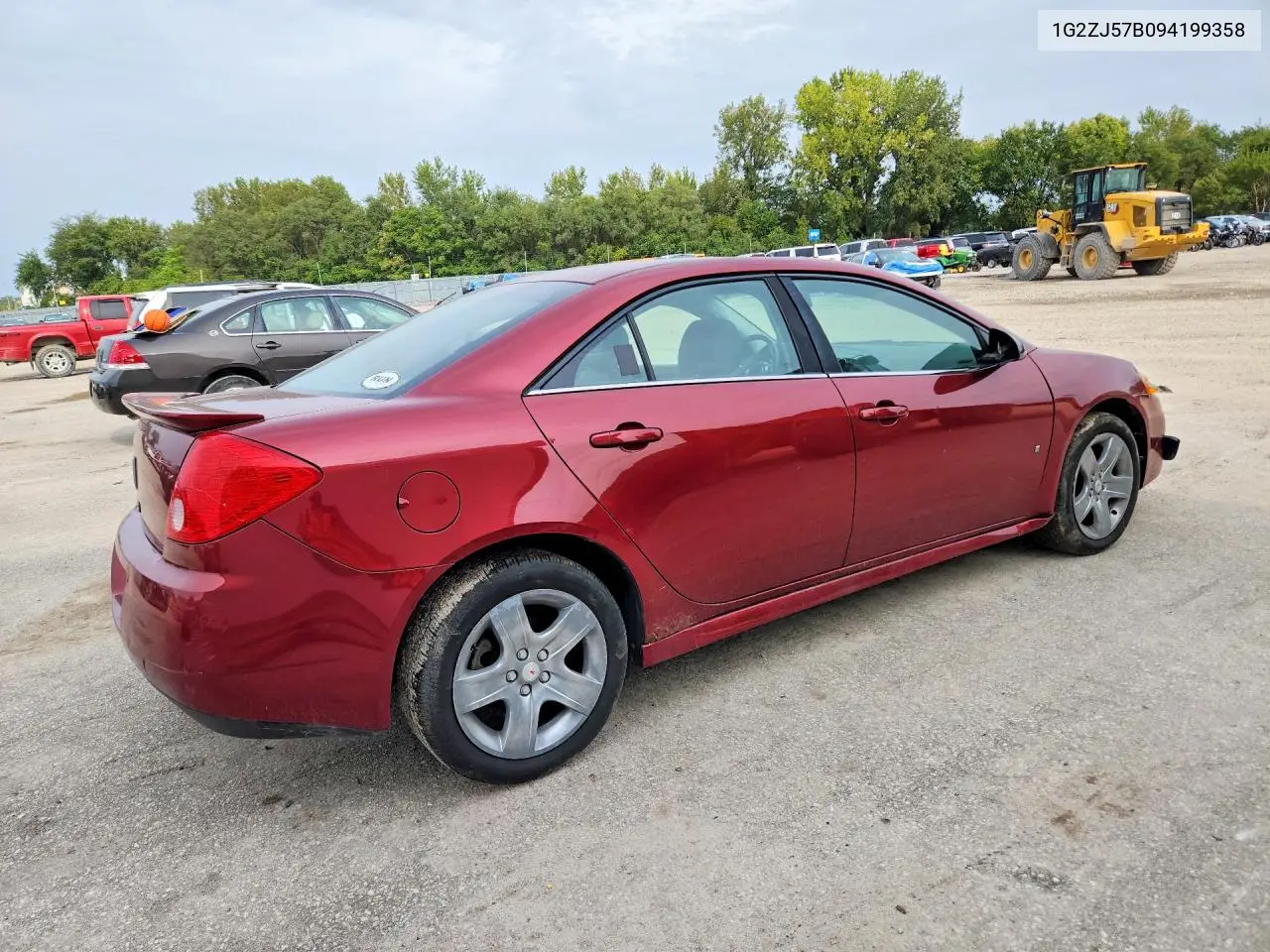 2009 PONTIAC G6 VIN 1G2ZJ57B094199358 — фото 3