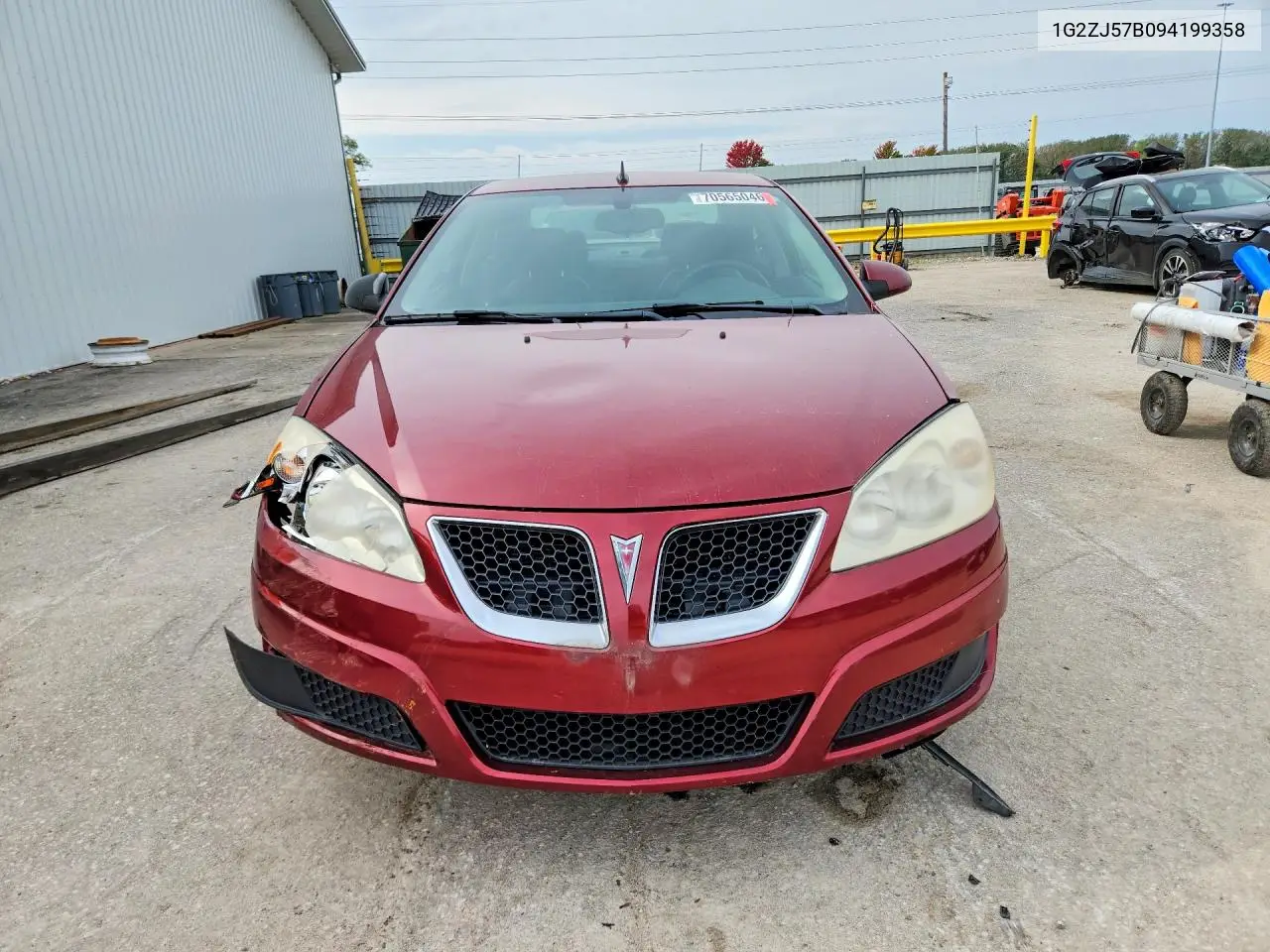 2009 PONTIAC G6 VIN 1G2ZJ57B094199358 — фото 5