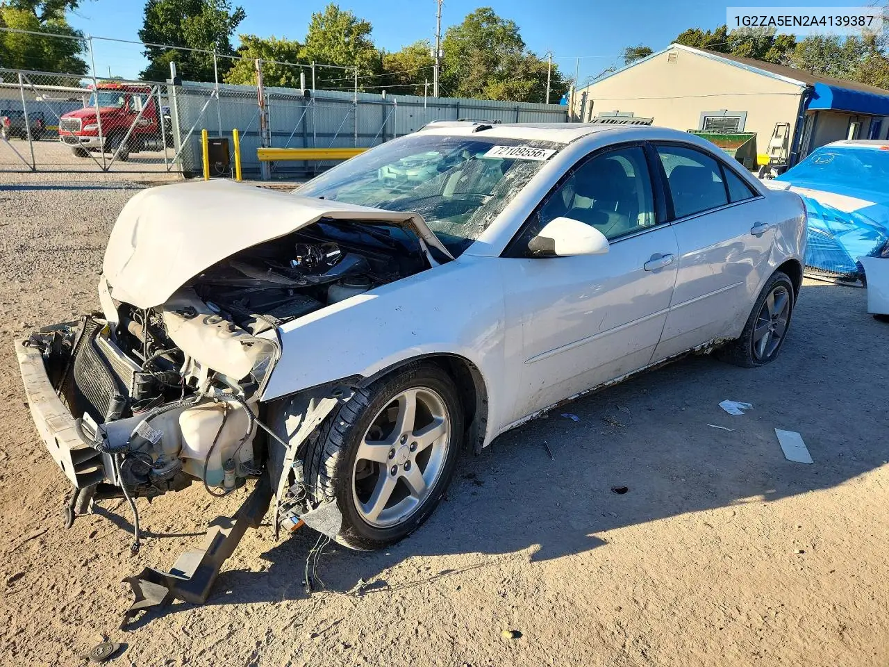 PONTIAC G6 2010, VIN 1G2ZA5EN2A4139387