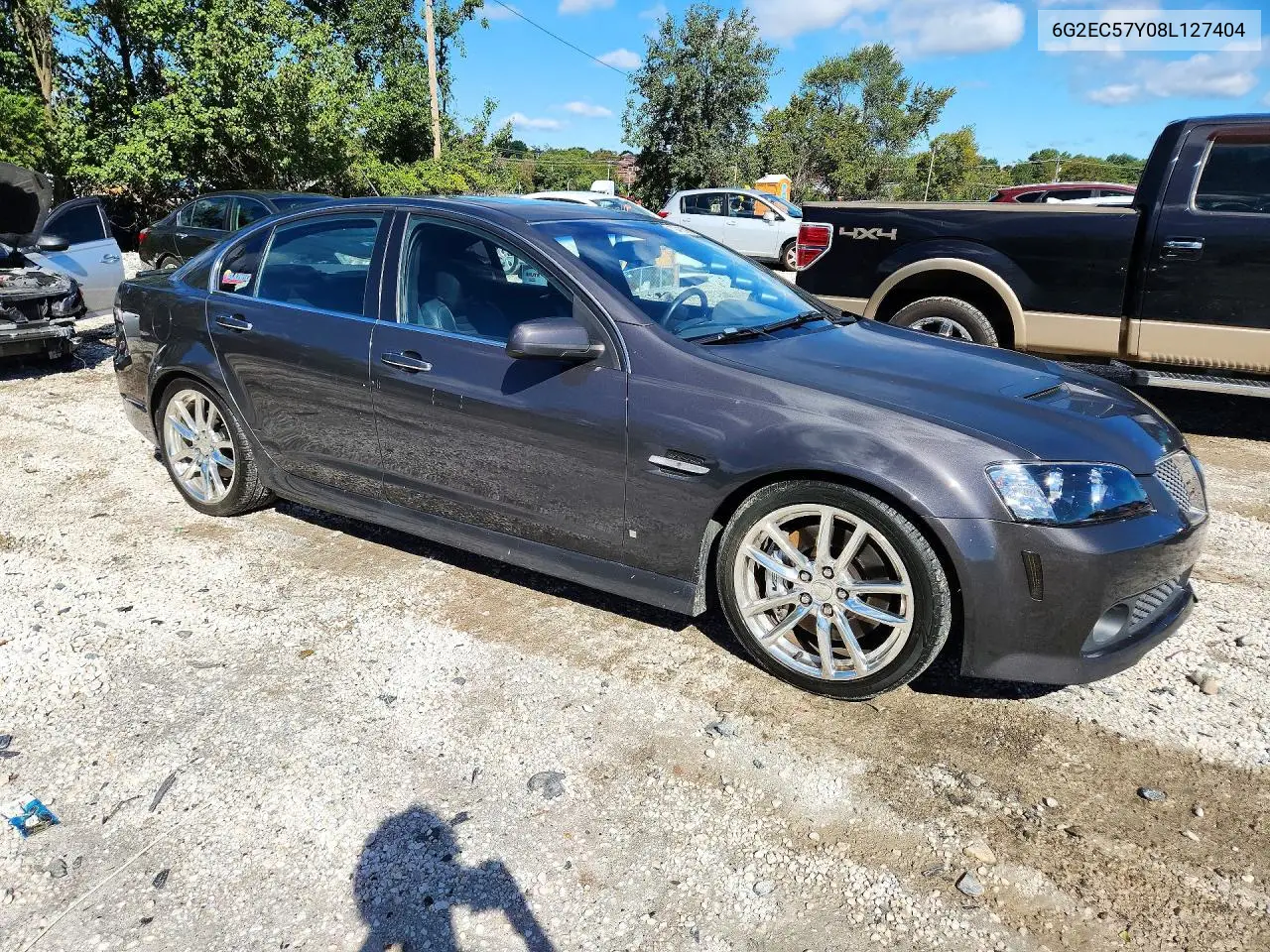 2008 PONTIAC G8 VIN 6G2EC57Y08L127404 — фото 4