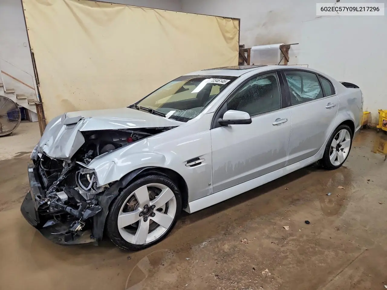 PONTIAC G8 2009, VIN 6G2EC57Y09L217296