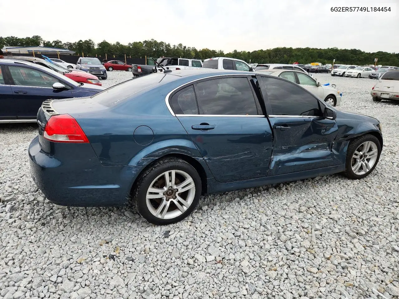 2009 PONTIAC G8 VIN 6G2ER57749L184454 — фото 3