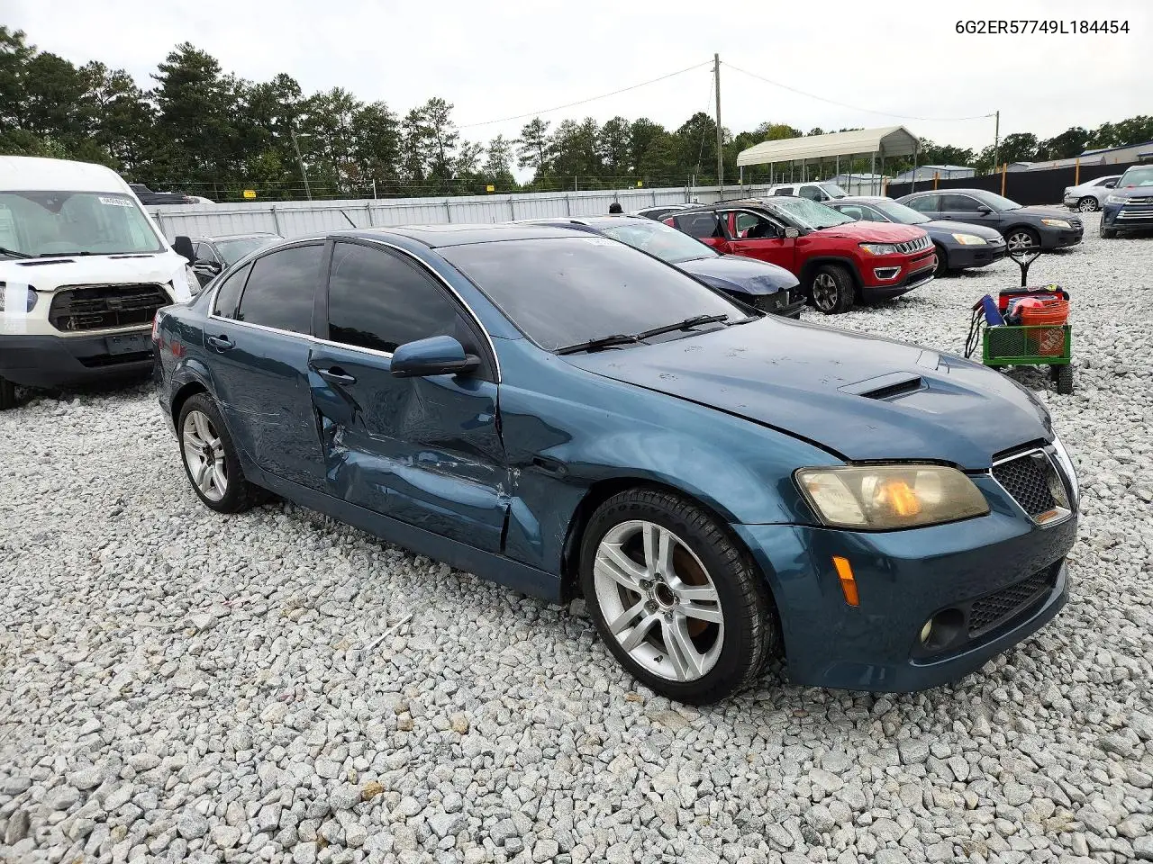2009 PONTIAC G8 VIN 6G2ER57749L184454 — фото 4