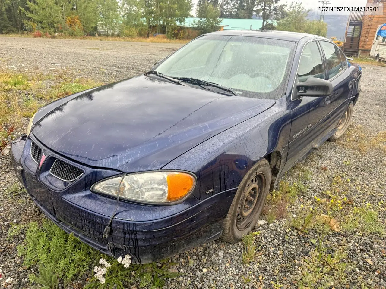 PONTIAC GRAND AM 2001, VIN 1G2NF52EX1M613901
