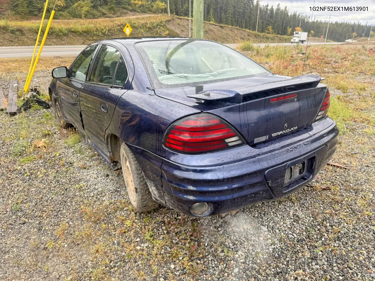 2001 PONTIAC GRAND AM VIN 1G2NF52EX1M613901 — фото 2