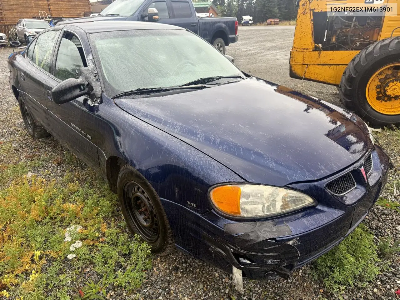 2001 PONTIAC GRAND AM VIN 1G2NF52EX1M613901 — фото 4