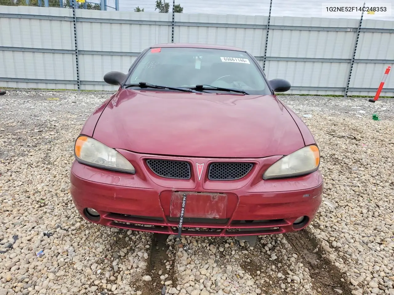 2004 PONTIAC GRAND AM VIN 1G2NE52F14C248353 — фото 5