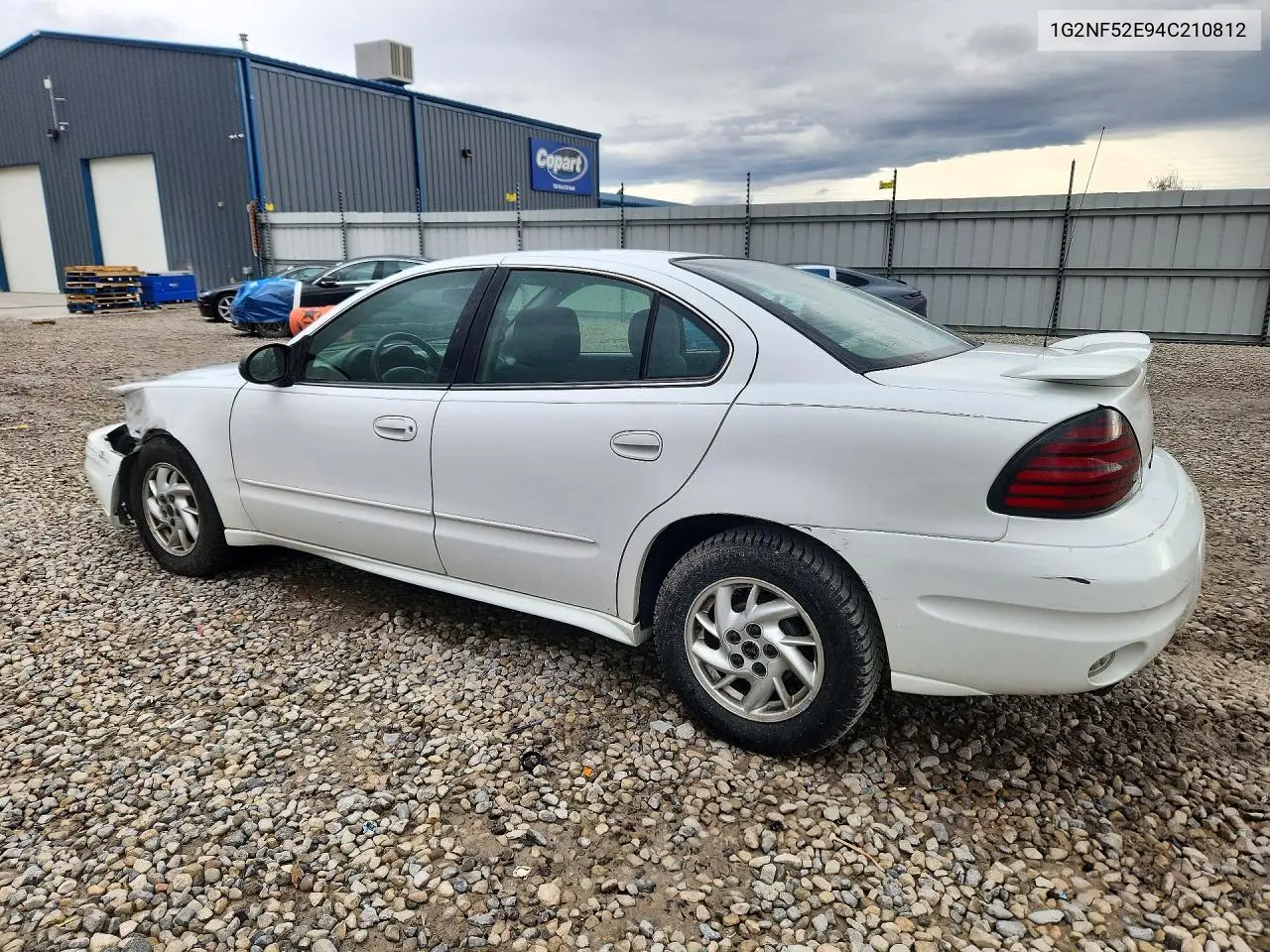 2004 PONTIAC GRAND AM VIN 1G2NF52E94C210812 — фото 2