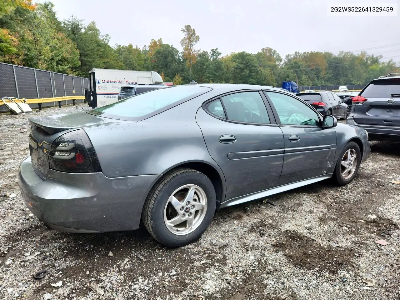 2004 PONTIAC GRAND PRIX VIN 2G2WS522641329459 — фото 3