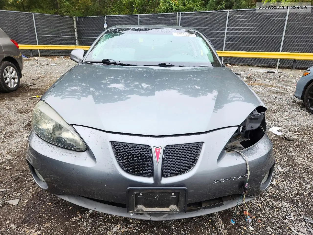 2004 PONTIAC GRAND PRIX VIN 2G2WS522641329459 — фото 5