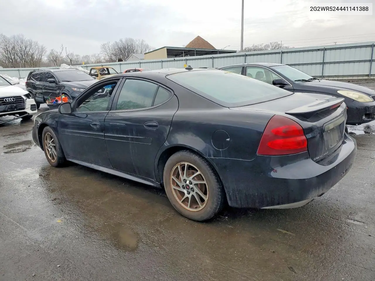 2004 PONTIAC GRAND PRIX VIN 2G2WR524441141388 — фото 2