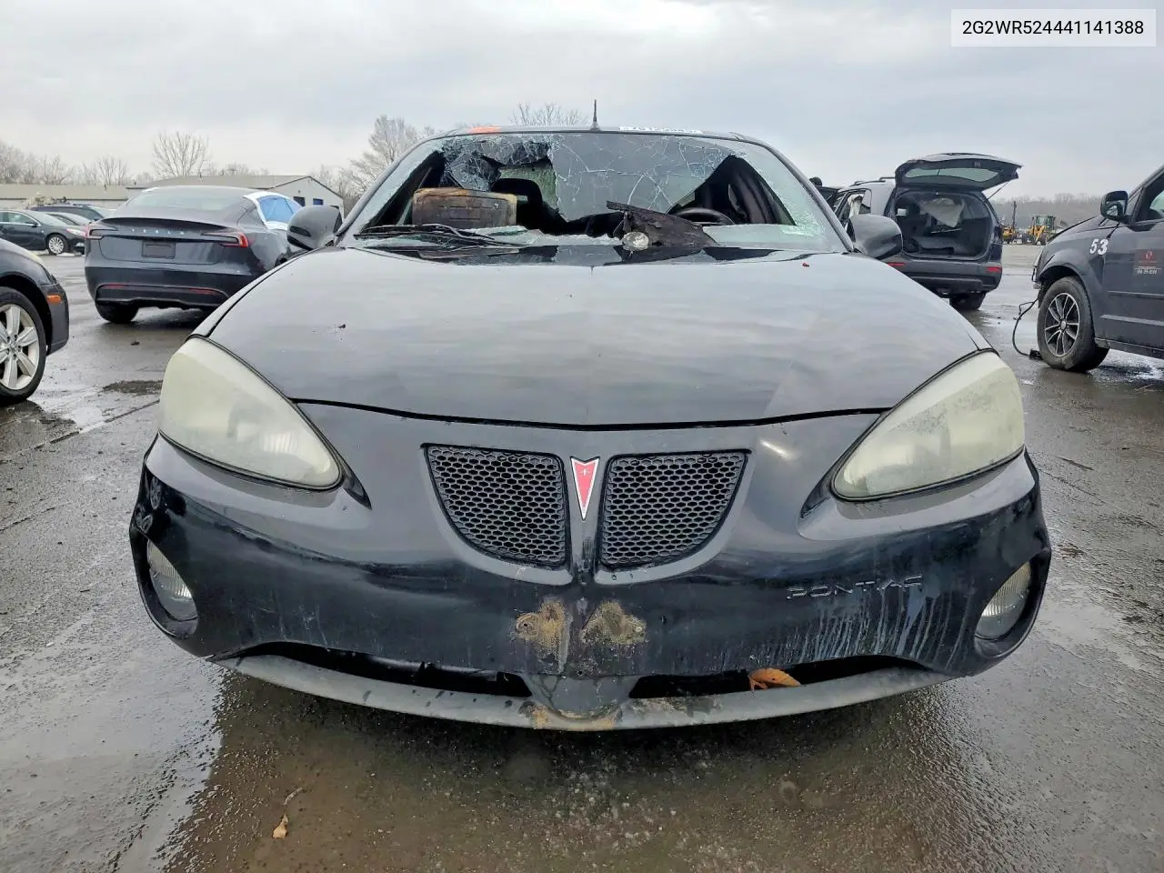2004 PONTIAC GRAND PRIX VIN 2G2WR524441141388 — фото 5