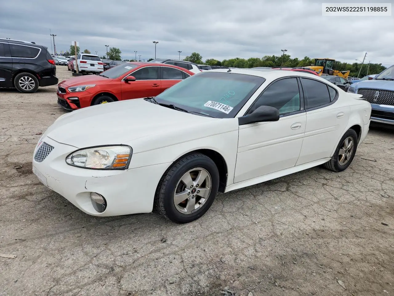 PONTIAC GRAND PRIX 2005, VIN 2G2WS522251198855