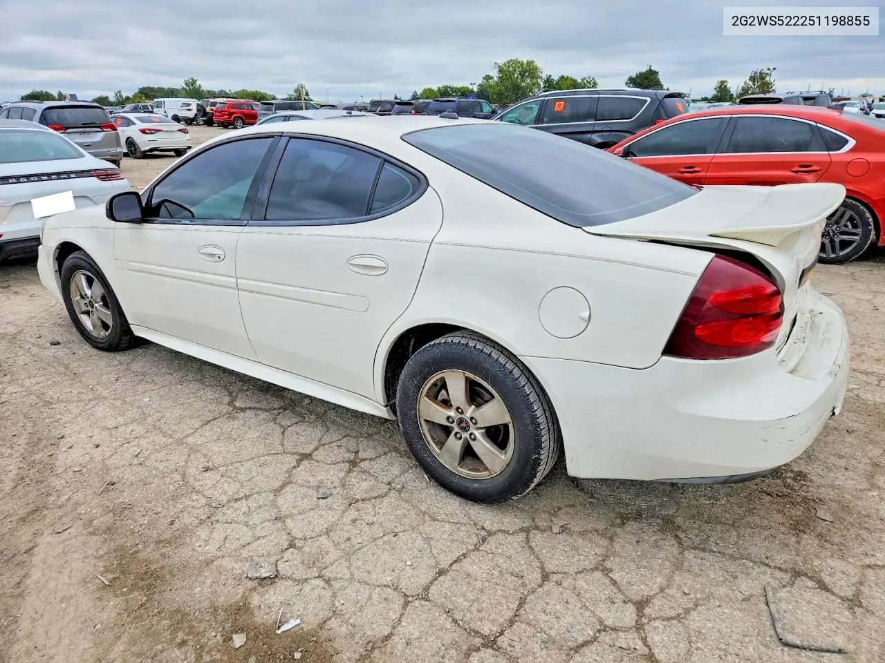 2005 PONTIAC GRAND PRIX VIN 2G2WS522251198855 — фото 2