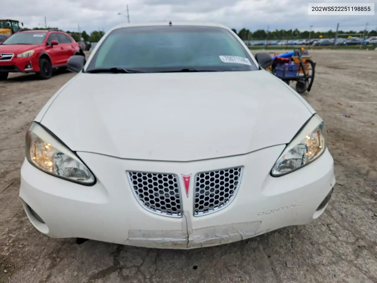 2005 PONTIAC GRAND PRIX VIN 2G2WS522251198855 — фото 5