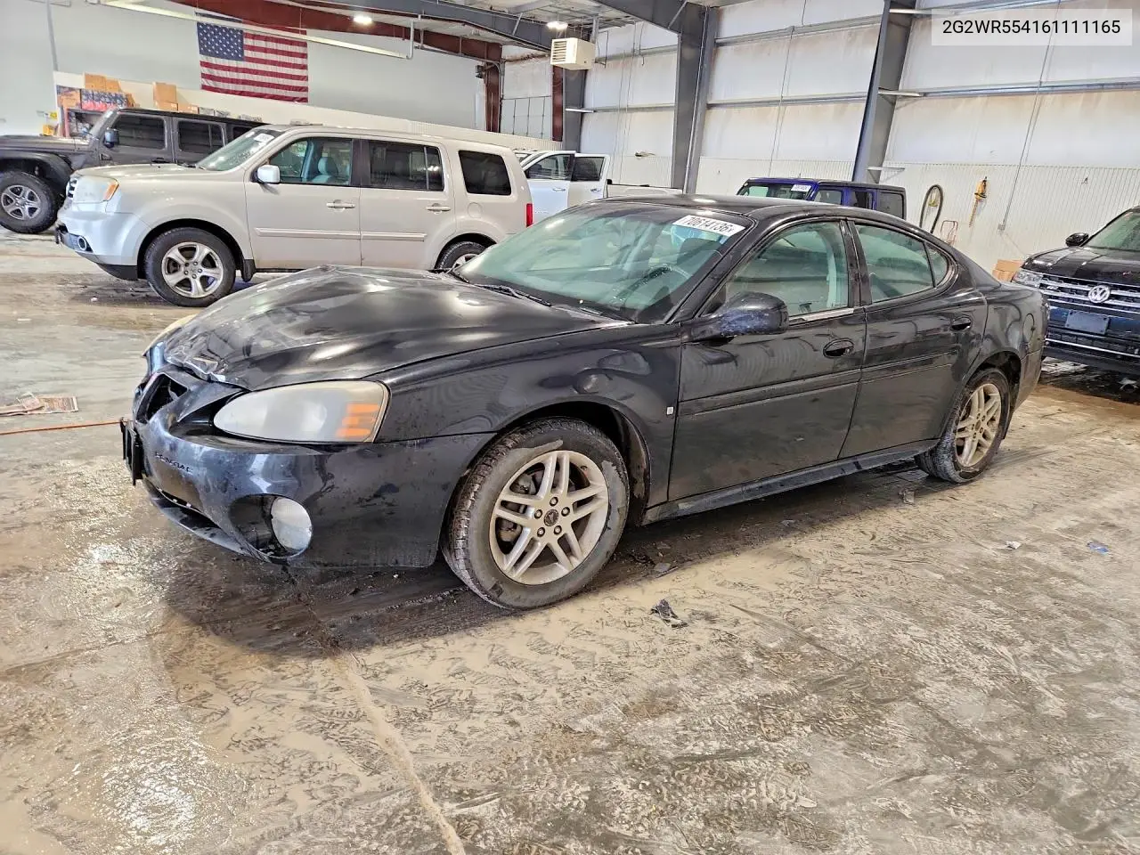 PONTIAC GRAND PRIX 2006, VIN 2G2WR554161111165