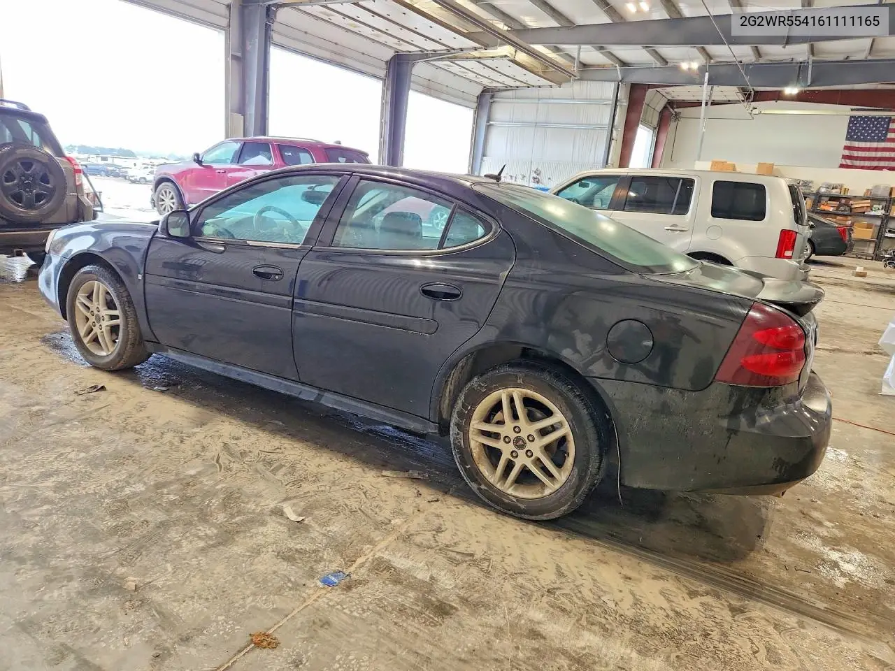 2006 PONTIAC GRAND PRIX VIN 2G2WR554161111165 — фото 2