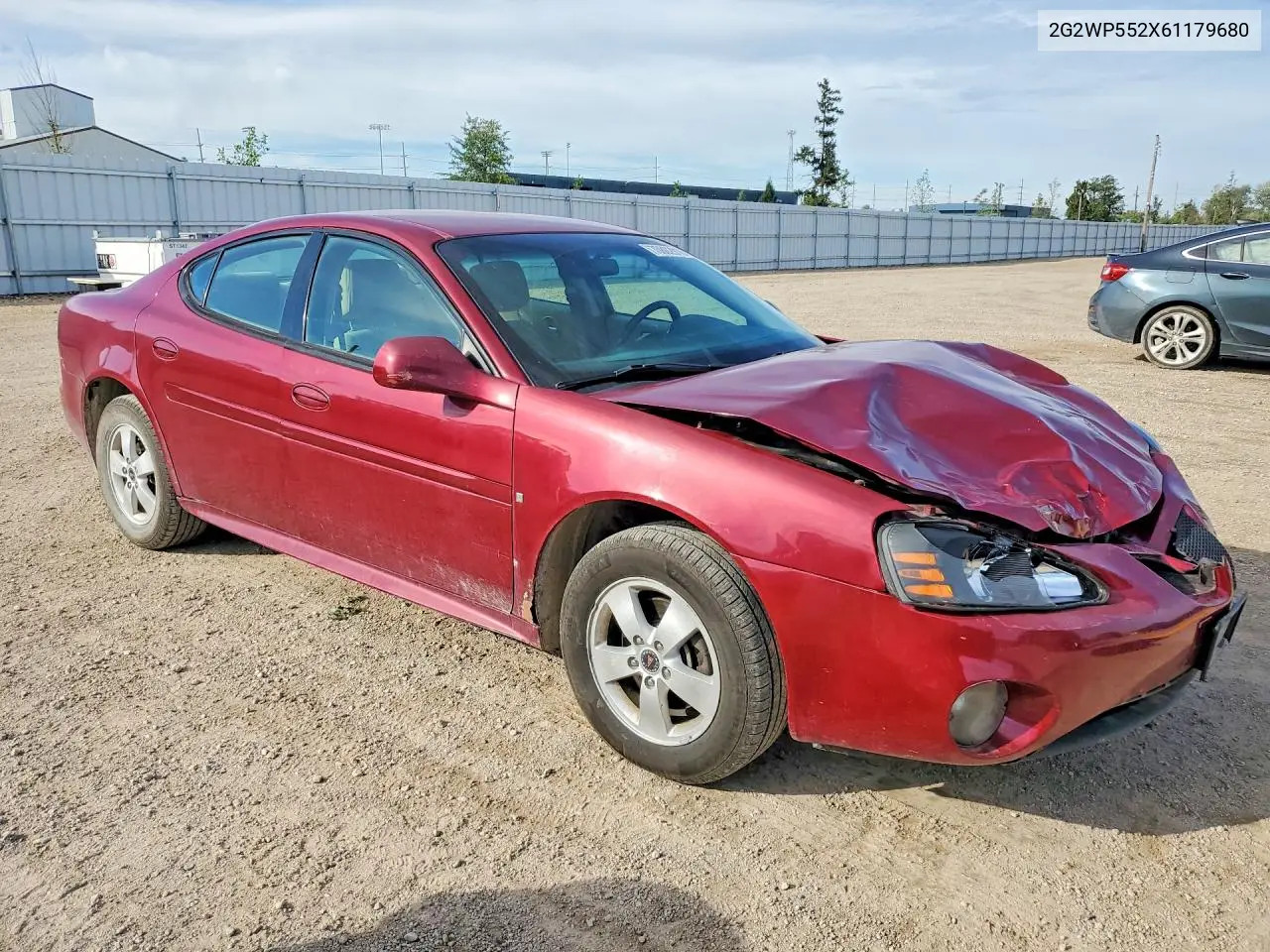 2006 PONTIAC GRAND PRIX VIN 2G2WP552X61179680 — фото 4