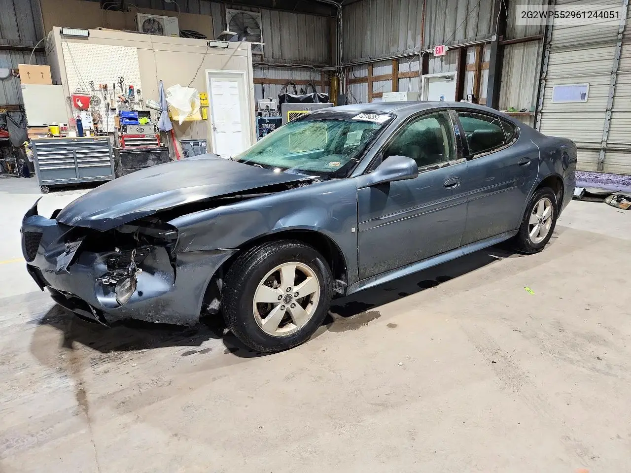 2006 PONTIAC GRAND PRIX VIN 2G2WP552961244051 — фото 3