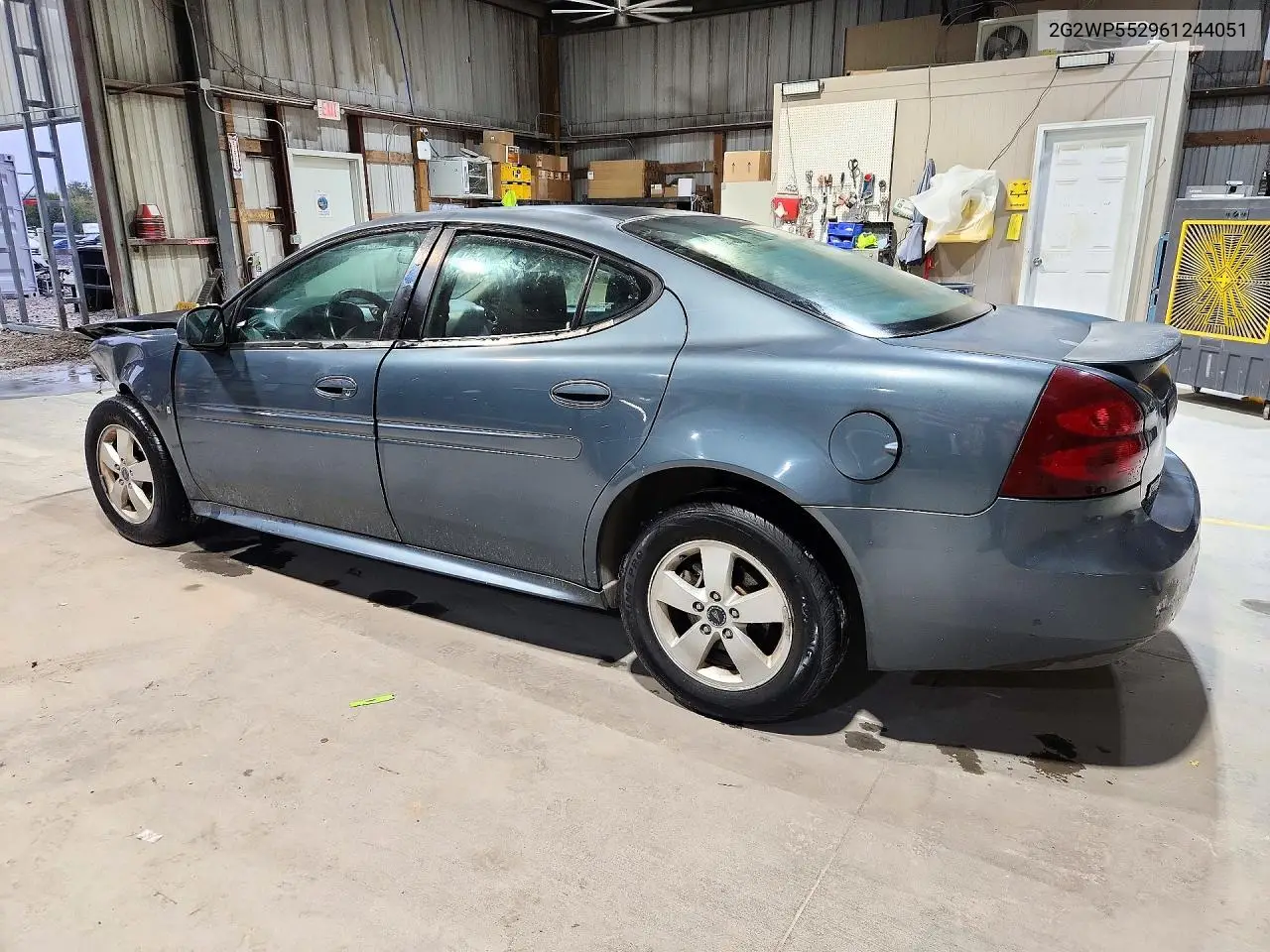 PONTIAC GRAND PRIX 2006, VIN 2G2WP552961244051