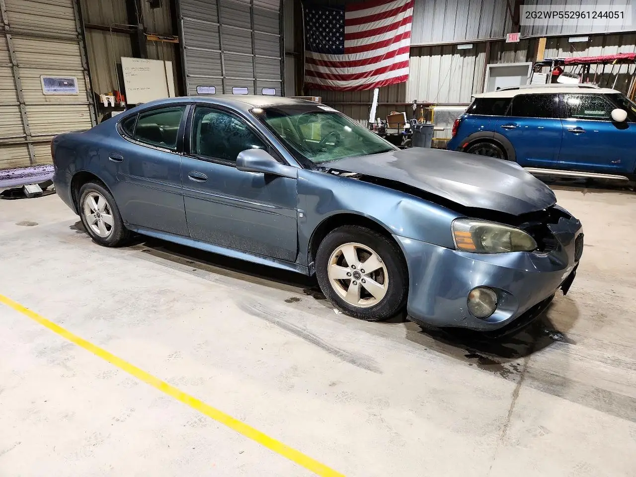 2006 PONTIAC GRAND PRIX VIN 2G2WP552961244051 — фото 4
