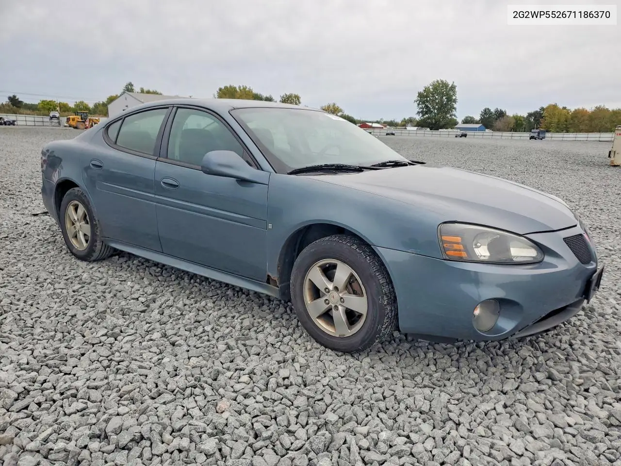 2007 PONTIAC GRAND PRIX VIN 2G2WP552671186370 — фото 4