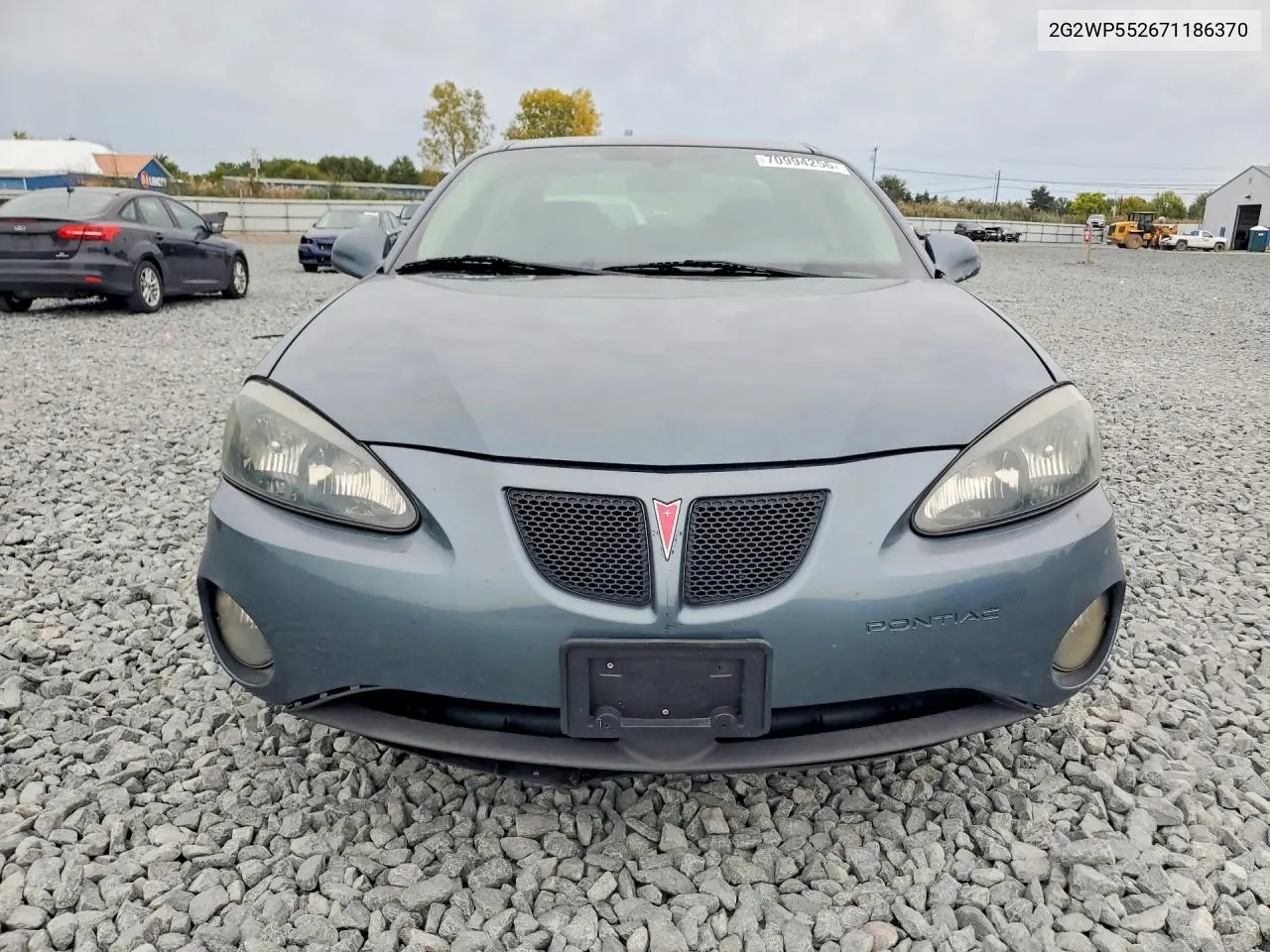 2007 PONTIAC GRAND PRIX VIN 2G2WP552671186370 — фото 5