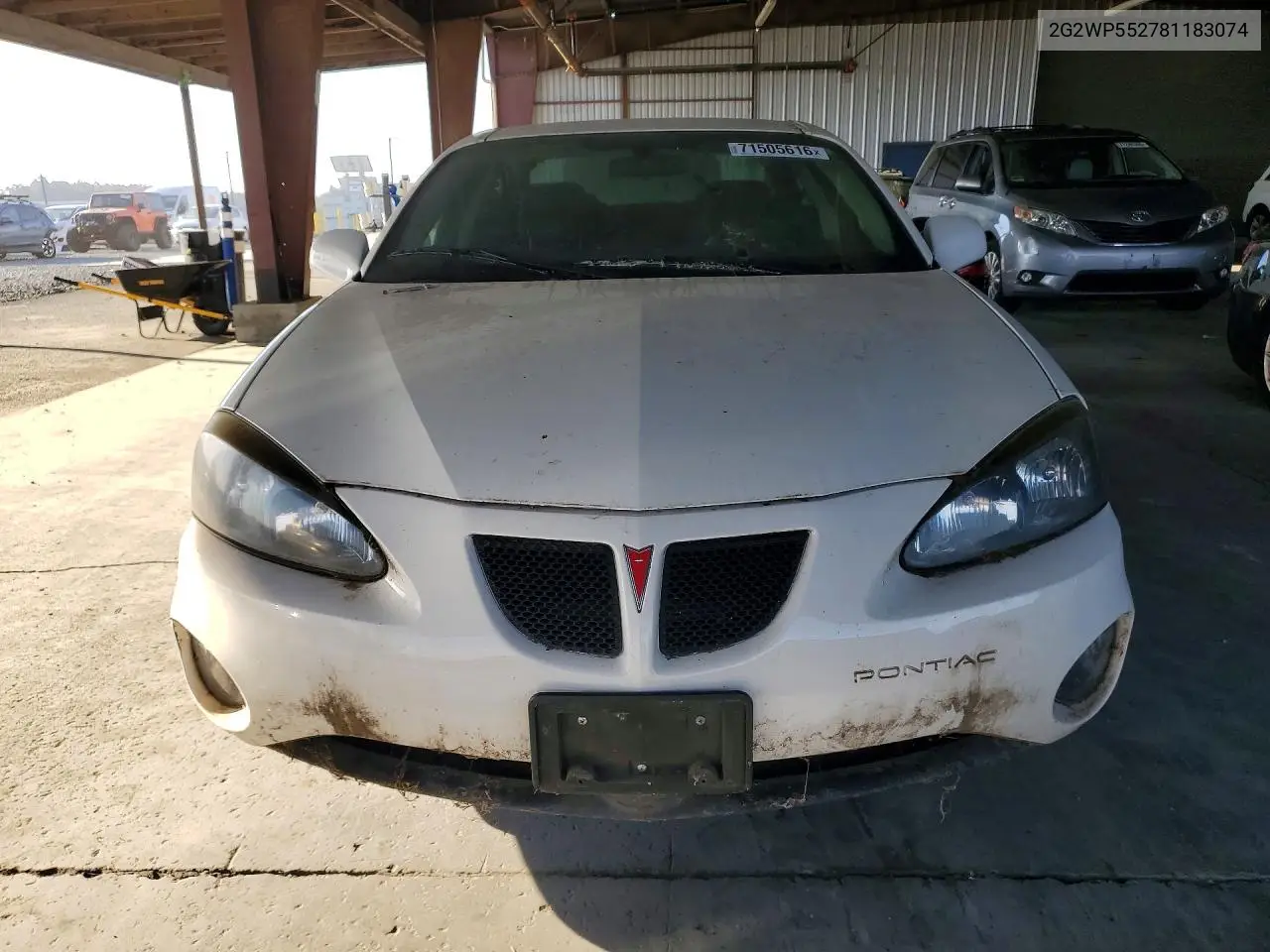 2008 PONTIAC GRAND PRIX VIN 2G2WP552781183074 — фото 5