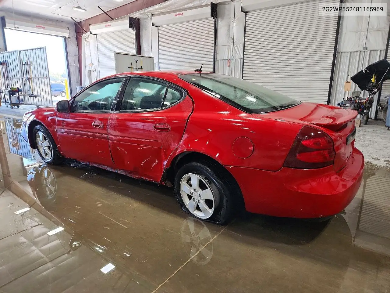 2008 PONTIAC GRAND PRIX VIN 2G2WP552481165969 — фото 2