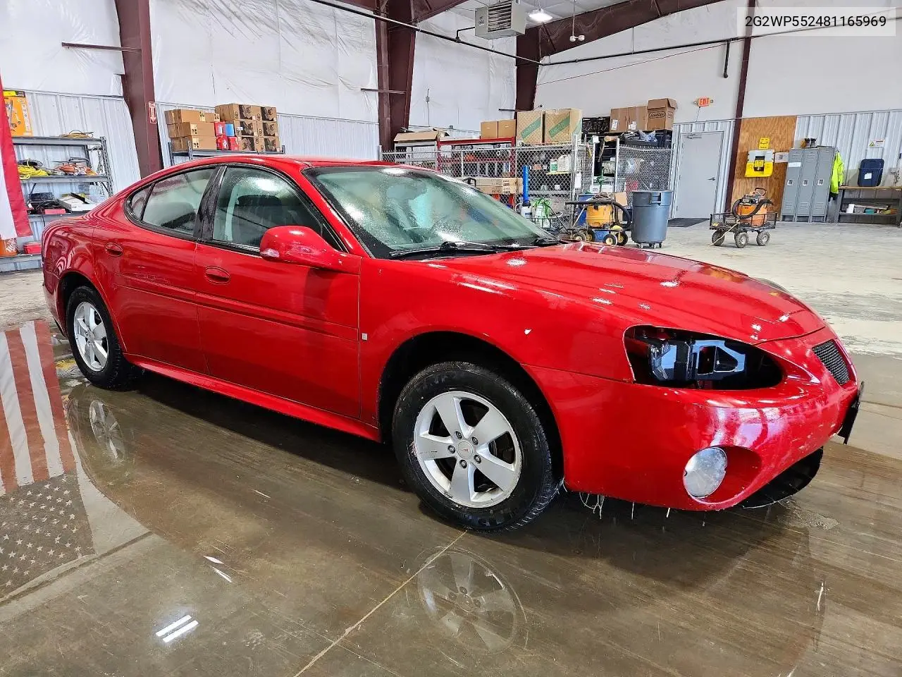 2008 PONTIAC GRAND PRIX VIN 2G2WP552481165969 — фото 4