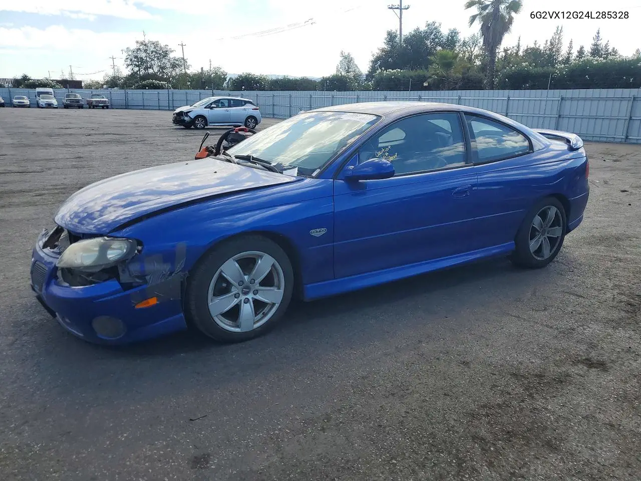 PONTIAC GTO 2004, VIN 6G2VX12G24L285328