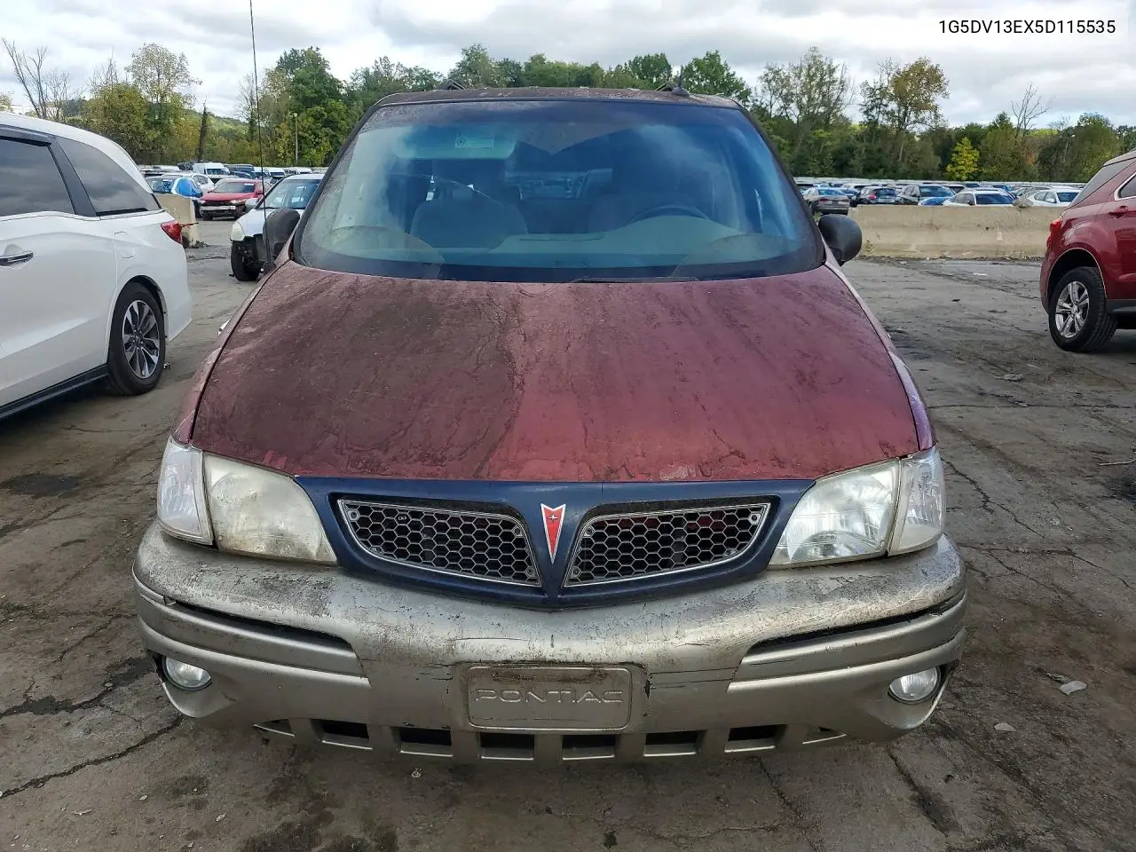 2005 PONTIAC MONTANA VIN 1G5DV13EX5D115535 — фото 5