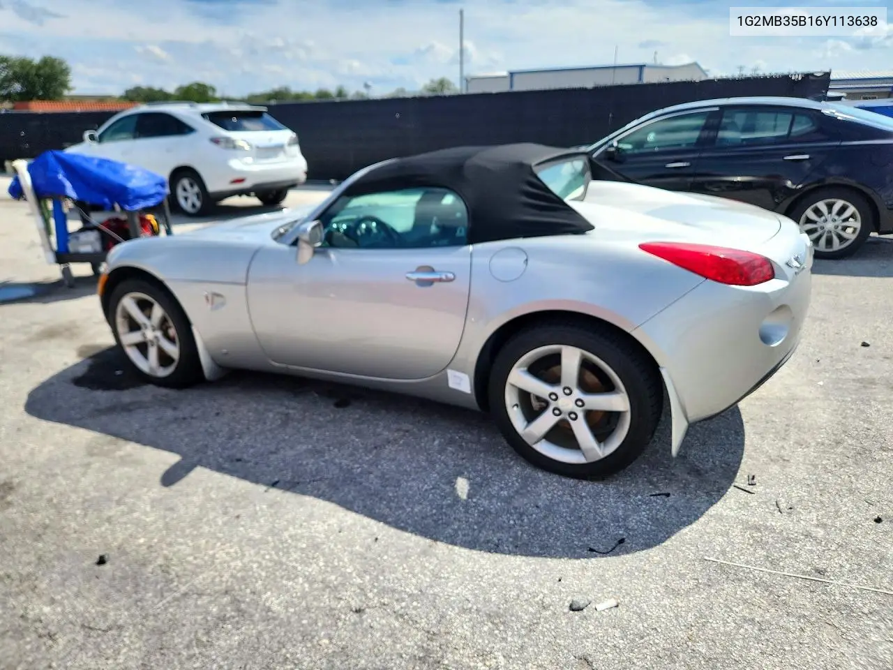 2006 PONTIAC SOLSTICE VIN 1G2MB35B16Y113638 — фото 2