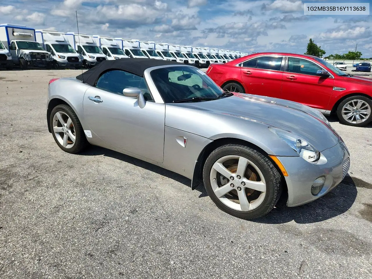 2006 PONTIAC SOLSTICE VIN 1G2MB35B16Y113638 — фото 4