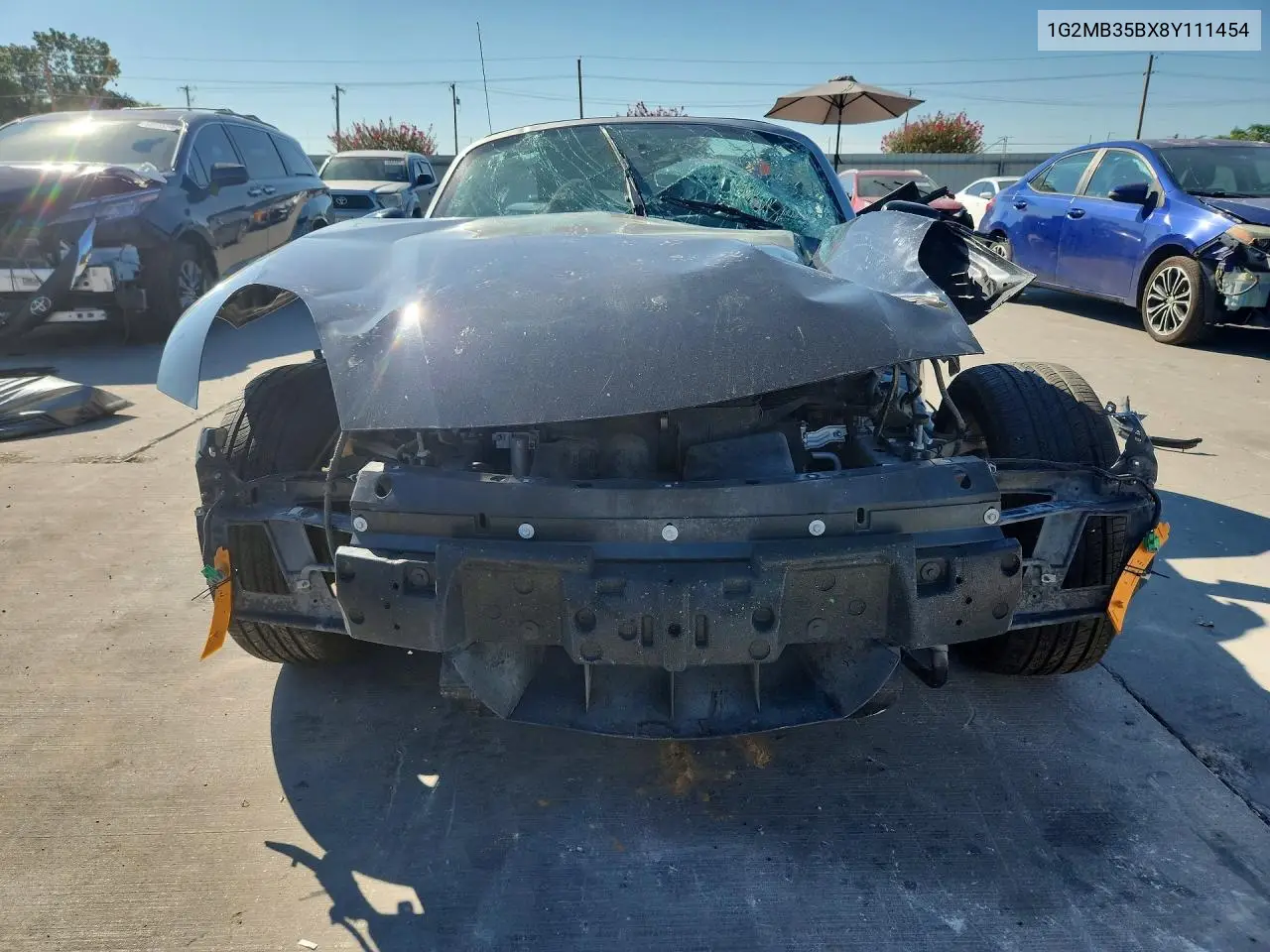 2008 PONTIAC SOLSTICE VIN 1G2MB35BX8Y111454 — фото 5