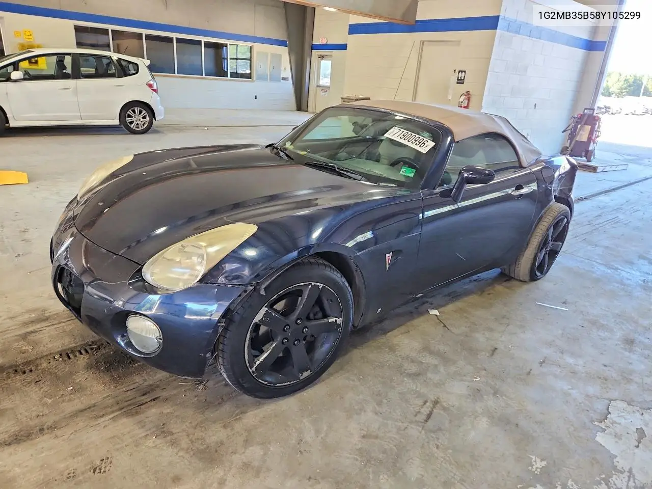 PONTIAC SOLSTICE 2008, VIN 1G2MB35B58Y105299