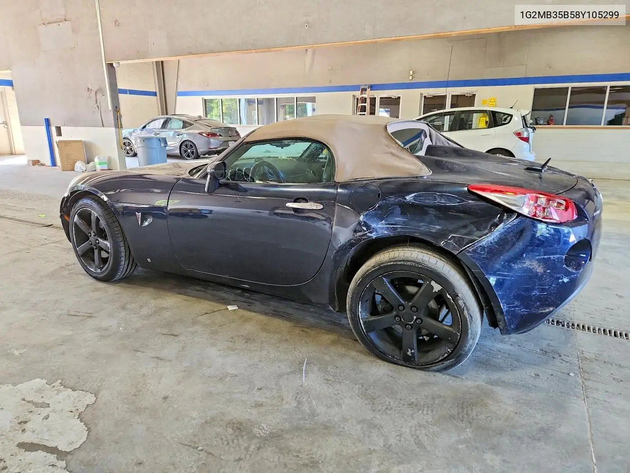 2008 PONTIAC SOLSTICE VIN 1G2MB35B58Y105299 — фото 2