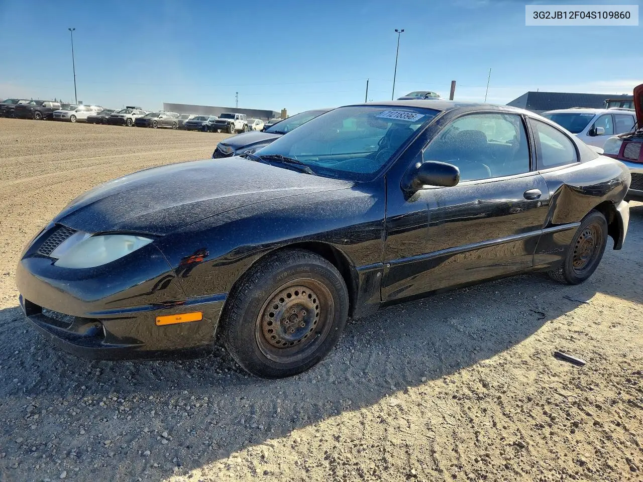 PONTIAC SUNFIRE 2004, VIN 3G2JB12F04S109860