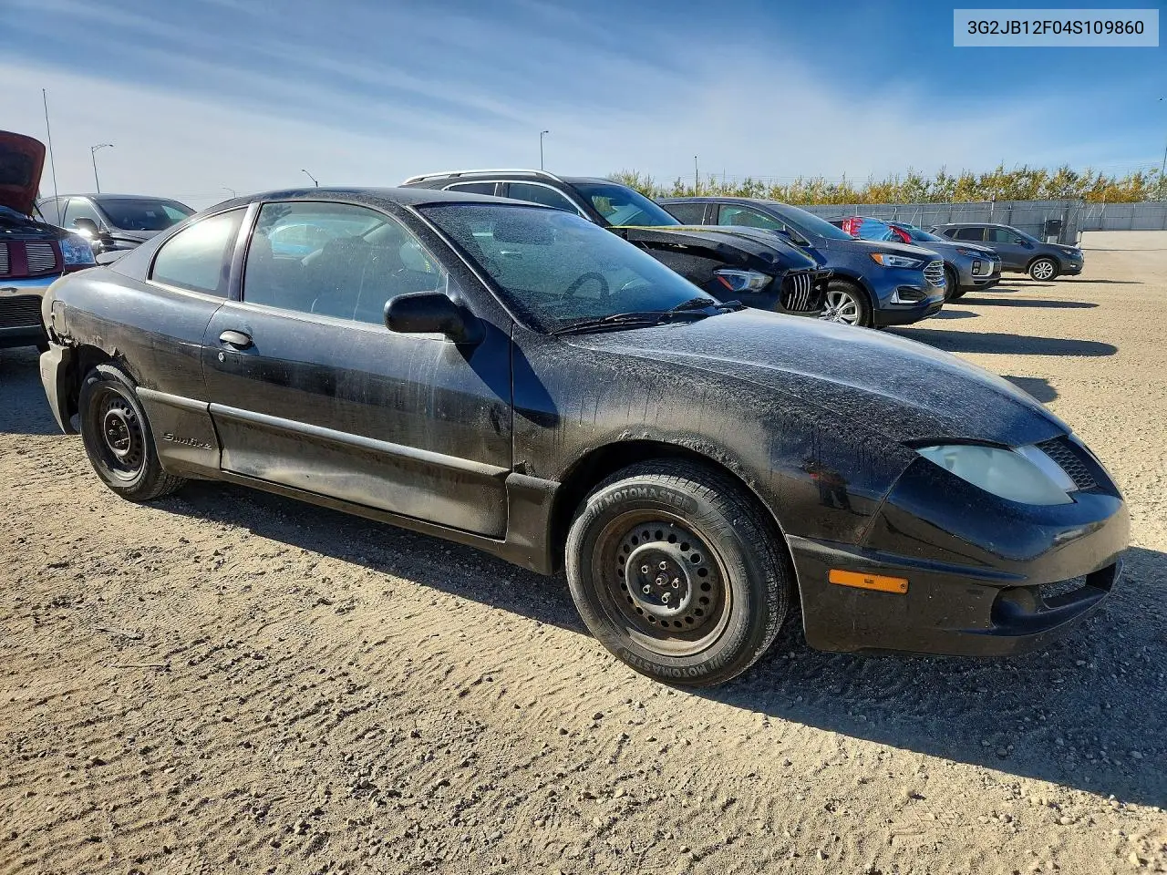 2004 PONTIAC SUNFIRE VIN 3G2JB12F04S109860 — фото 4