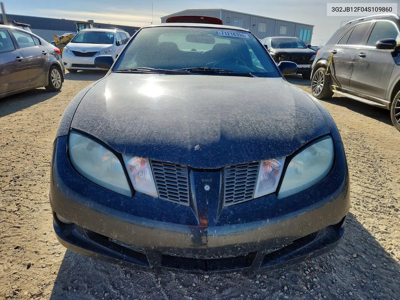 2004 PONTIAC SUNFIRE VIN 3G2JB12F04S109860 — фото 5