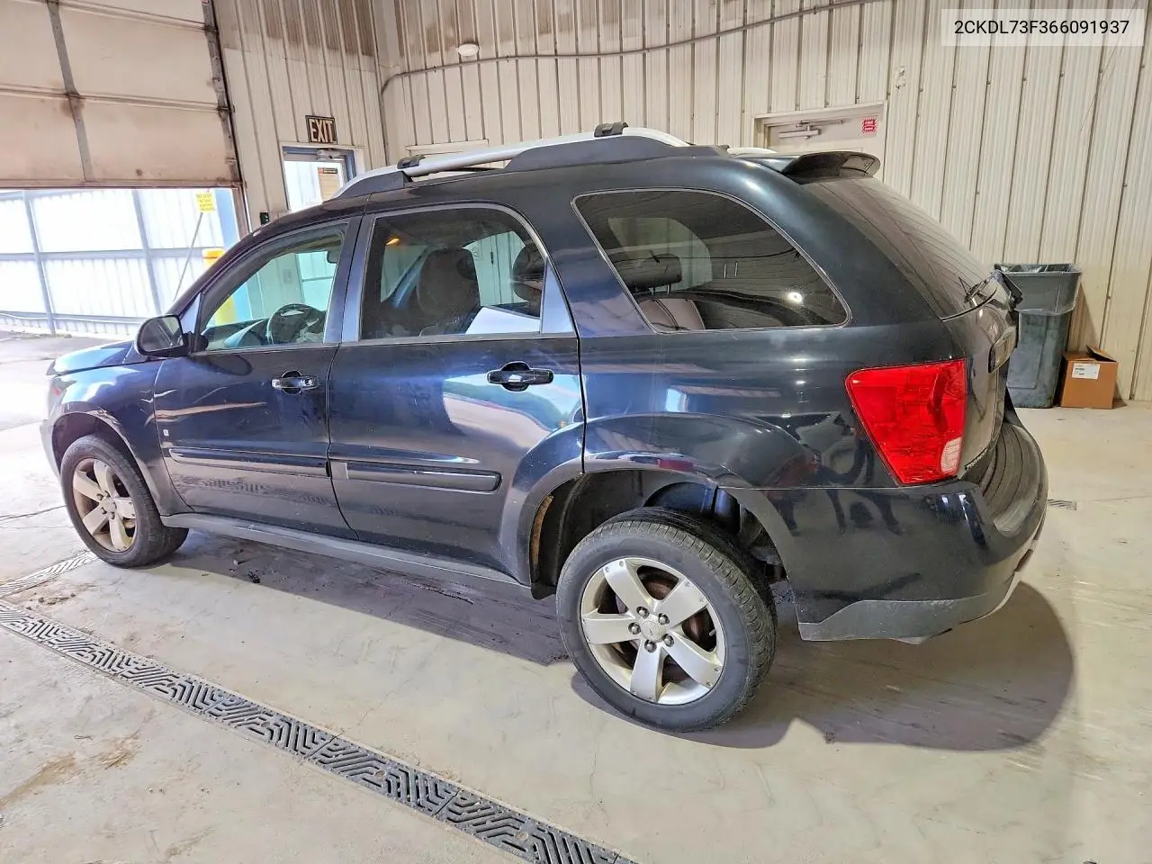2006 PONTIAC TORRENT VIN 2CKDL73F366091937 — фото 2