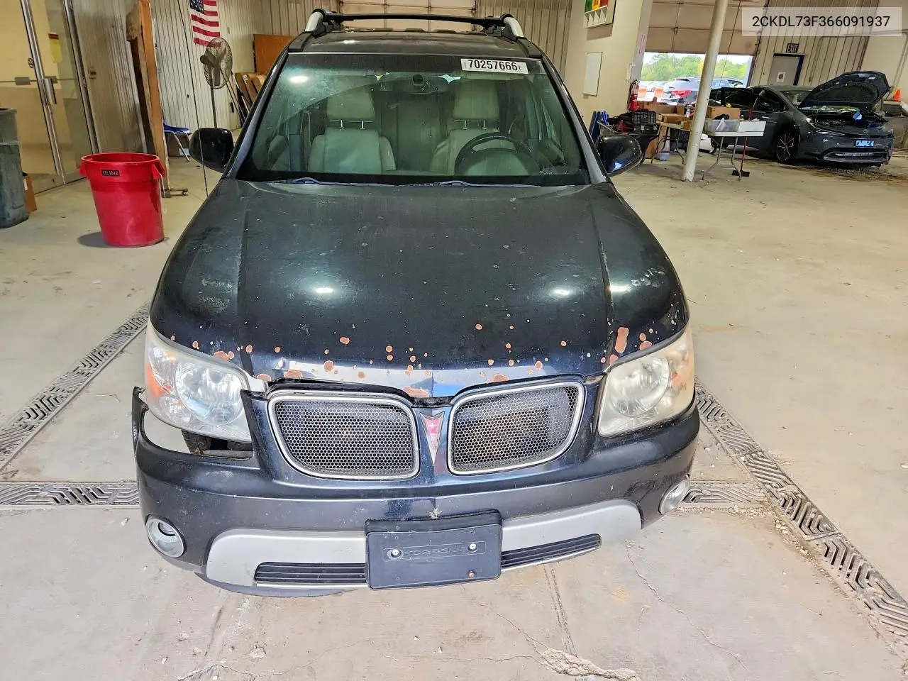 2006 PONTIAC TORRENT VIN 2CKDL73F366091937 — фото 5