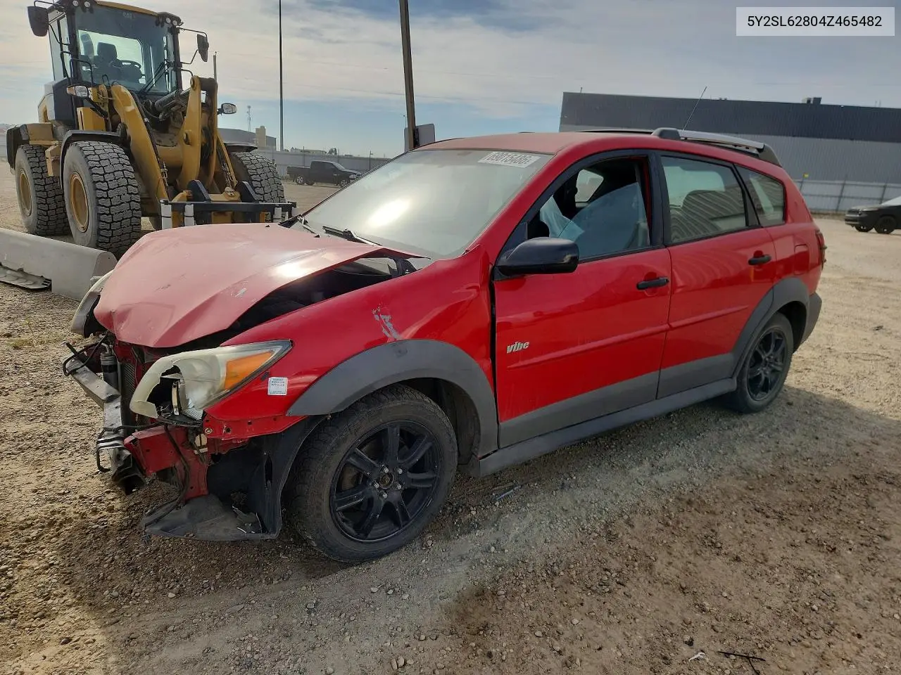 PONTIAC VIBE 2004, VIN 5Y2SL62804Z465482