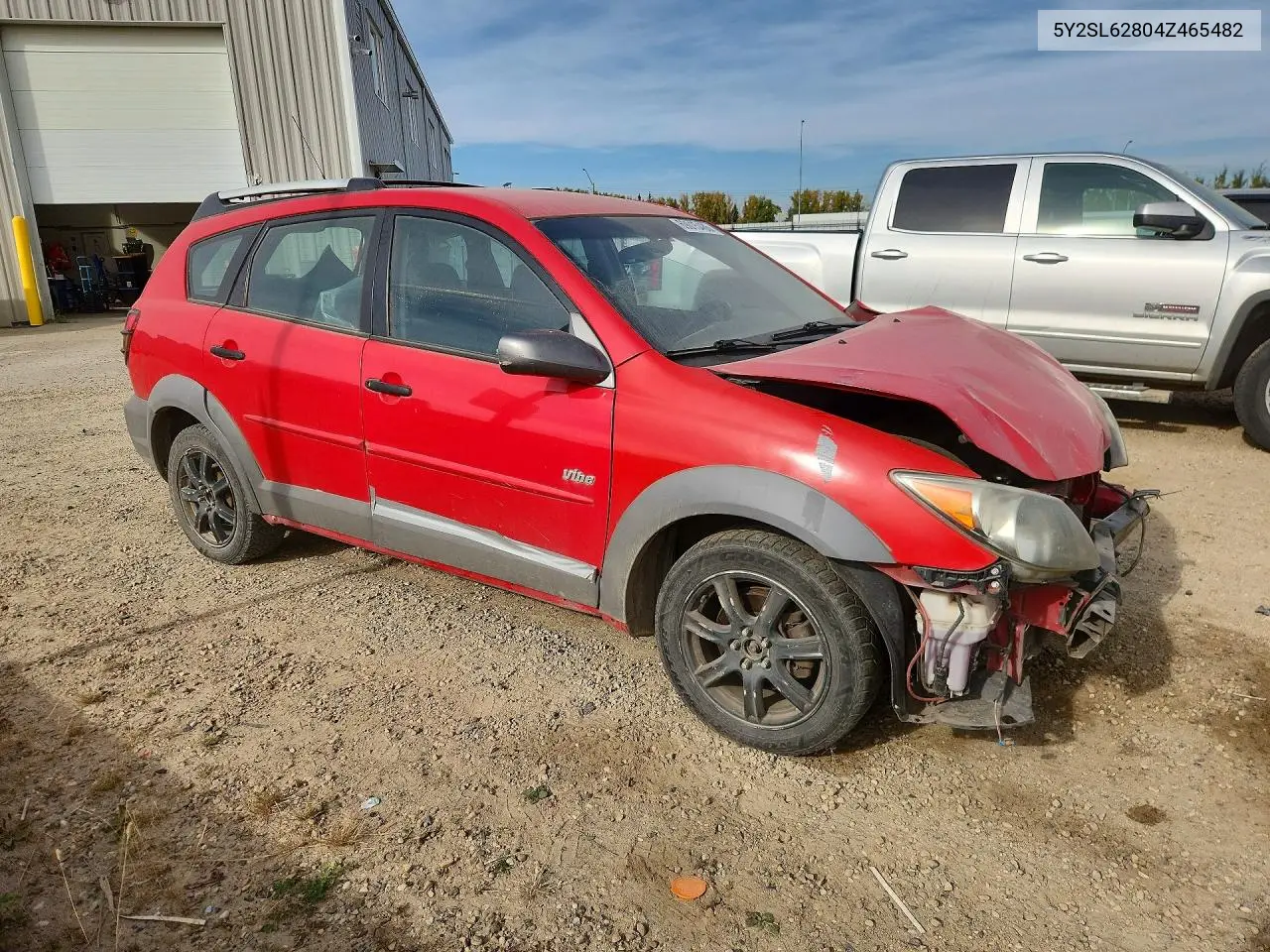 2004 PONTIAC VIBE VIN 5Y2SL62804Z465482 — фото 4