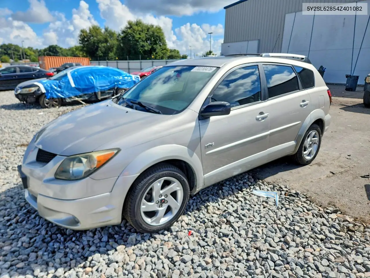 PONTIAC VIBE 2004, VIN 5Y2SL62854Z401082