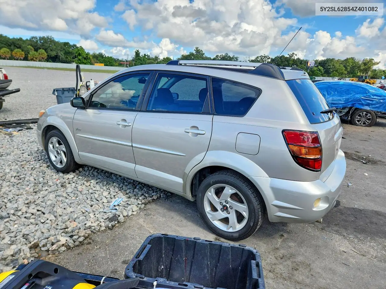 2004 PONTIAC VIBE VIN 5Y2SL62854Z401082 — фото 2