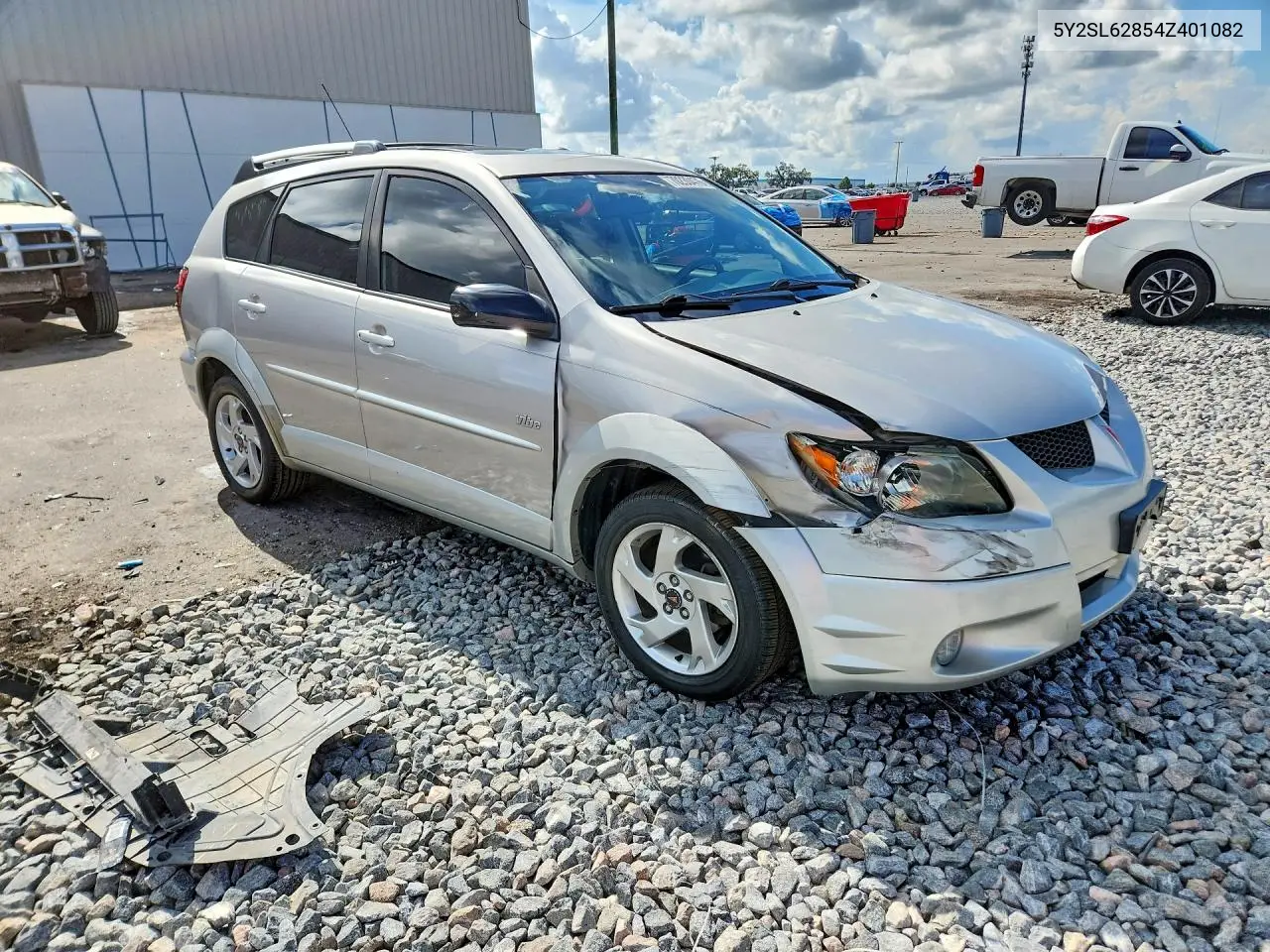 2004 PONTIAC VIBE VIN 5Y2SL62854Z401082 — фото 4