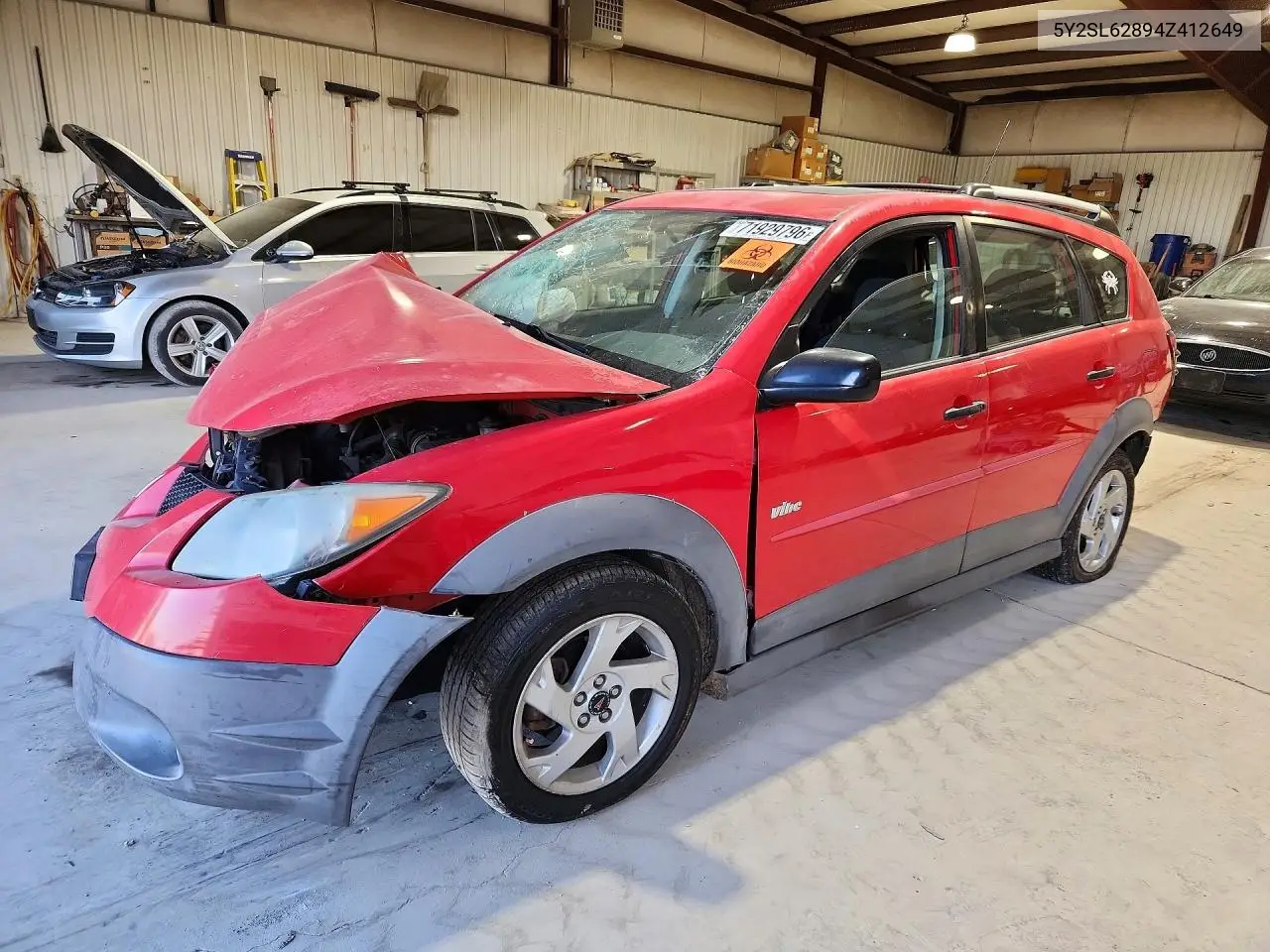 PONTIAC VIBE 2004, VIN 5Y2SL62894Z412649