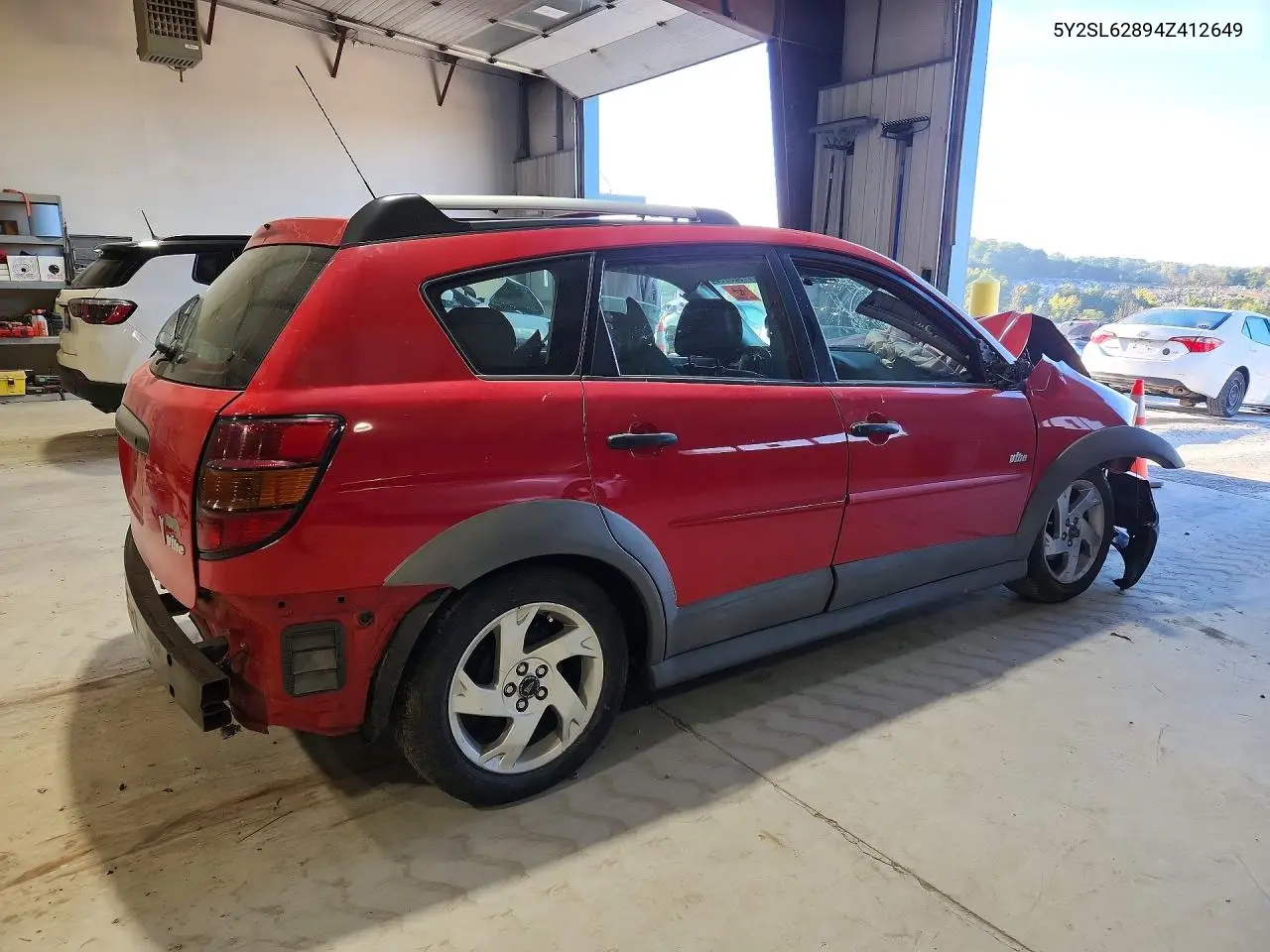 2004 PONTIAC VIBE VIN 5Y2SL62894Z412649 — фото 3
