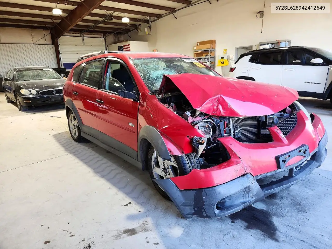 2004 PONTIAC VIBE VIN 5Y2SL62894Z412649 — фото 4